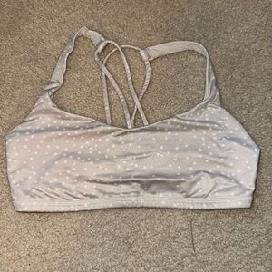 Lululemon Athletica Polka Dot Free to Be Sports Bra
